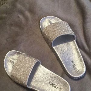 Bedazzled sandals